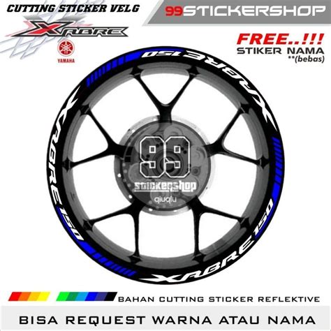 Jual Stiker List Velg Xabre Cutting Sticker Shopee Indonesia