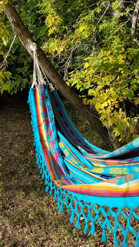 Boho Tribal Hammock Native Print Home Decor Backyard Etsy