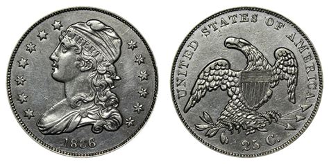 1836 Capped Bust Quarters Type 2 - Reduced Diameter - No Motto: Value ...