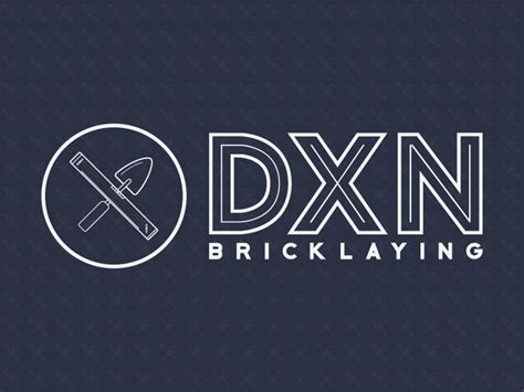 DXN Bricklaying Logo by Nathan Hurst on Dribbble