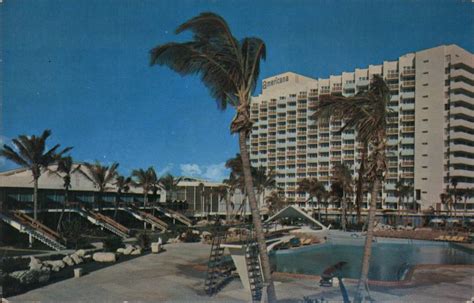 Americana The Hotel of the Americas Miami Beach, FL Postcard