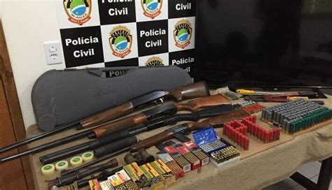 Operação Da Polícia Civil Recupera Armas Furtadas Em Ms Ms Notícias