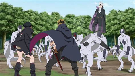 Boruto And Kawaki Vs Codes Beasts The Ten Tails Gained Consciousness