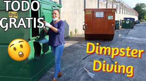 Dumpster Diving Lo Que Tiran En USATodo Gratis YouTube