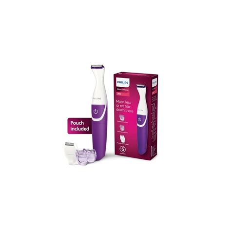 Philips Rechargeable Cordless Wet Dry Trimmer For Women Bikini Trimmer With Length