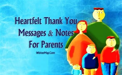 Thank You Message For Parents - Words Of Appreciation To Show Gratitude ...