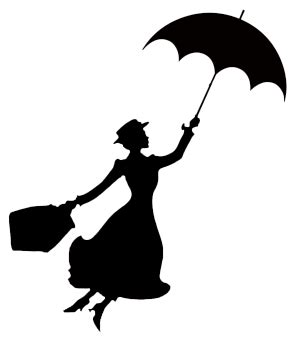 Clipart Mary Poppins Umbrella - ClipArt Best