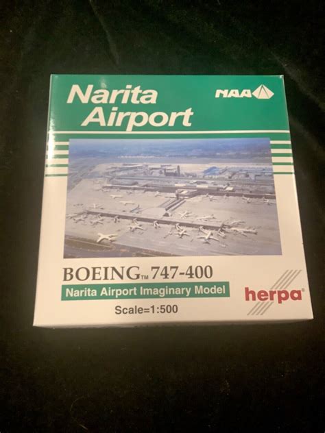 New Herpa Narita Airport Naa Boeing Model Nib Mib Rare