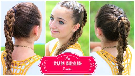 The Run Braid Combo Hairstyles For Sports Cute Girls Hairstyles