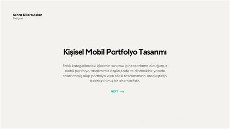 Mobile Portfolio Design on Behance