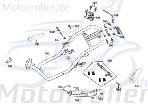 Rex Bergamo 50 Abdeckung Kappe 50ccm 4Takt 50613 F8 9000 Deckel Schutz