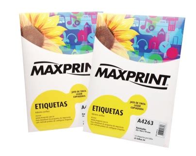 ETIQUETA 25 4x63 5mm 33ET 25F A4256 MAXPRINT Recicle Express