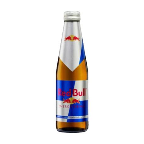 Red Bull Energy Drink Glass Bottle 250ml