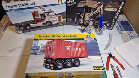 Container Trailer Italeri model Scale 1:24 Part 1 - YouTube