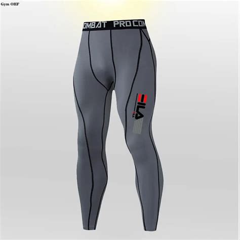 Meias De Compress O Pretas Masculinas Leggings Esportivas Corrida