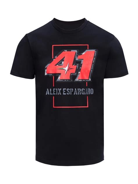 Men Casual Cotton T Shirts Aleix Espargaro 41 Fashion Round Neck Tops