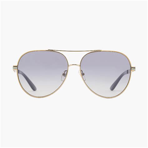 Tory Burch Gold Aviator Sunglasses Tory Burch The Luxury Closet