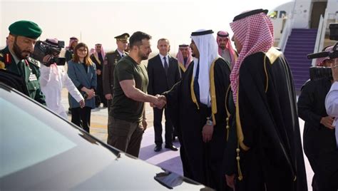 Bne Intellinews Ukraines Zelenskiy Drops Into Saudi In Low Profile Visit