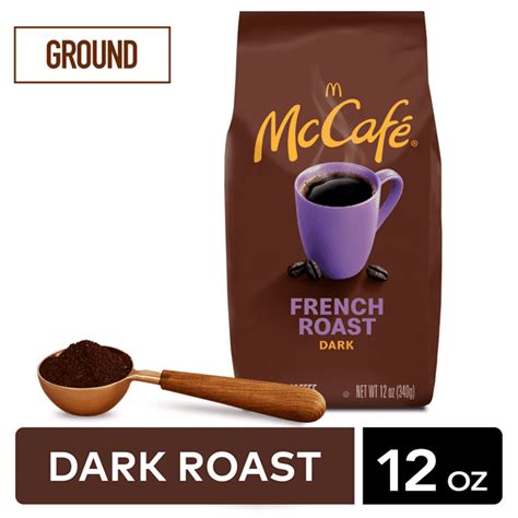 Mccafe French Roast Ground Coffee Dark Roast 12 Oz Bagged Walmart