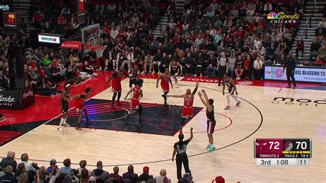 Chicago Bulls Vs Portland Trail Blazers Jan 28 2024 Game Summary NBA