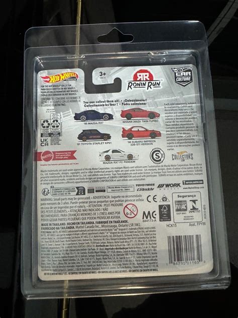 Hot Wheels Ronin Run Mazda RX FC Pandem CHASE Black Hobbies Toys Toys Games On Carousell