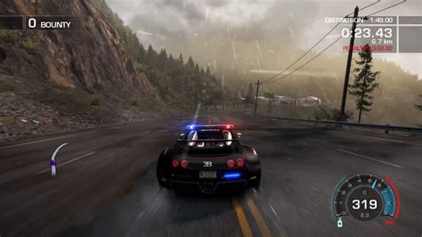 Need For Speed Hot Pursuit Driving A BUGATTI VEYRON Cop Car YouTube