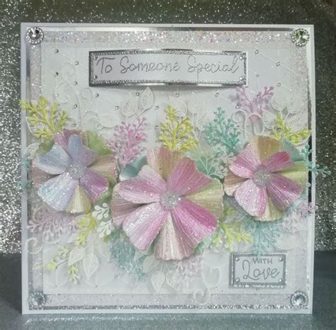 Rose Mallow Flower Bday Card Chloes Creative Cards Inspirational