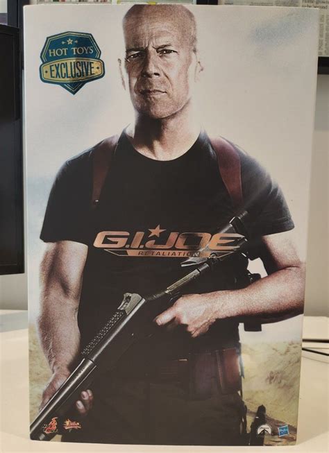 HOT TOYS Accessories BRUCE WILLIS G I JOE Retaliation JOE COLTON MMS Hobbies Toys Toys