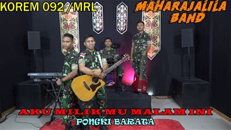 Aku Milikmu Malam Ini Pongki Barata Cover By Maharajalila Youtube