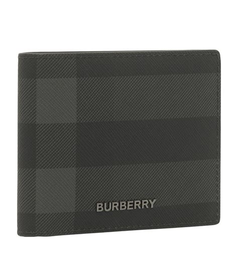 Mens Burberry Black London Check Bifold Wallet Harrods Us