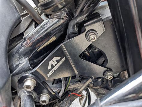 Mod update of my KTM Adventure 250: Headlight, wind deflector & more ...