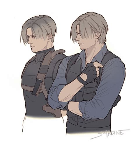 Leon S Kennedy Resident Evil And 2 More Drawn By Sardine Kjr0313