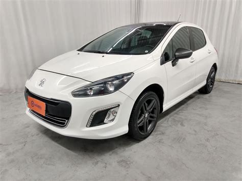 Peugeot 308 1 6 Griffe Thp 16v Automático 2015 Branco 67 680KM em