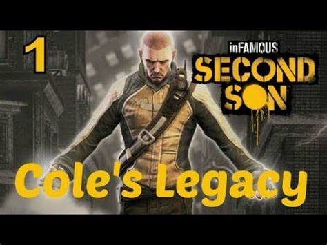 Infamous Second Son PS4 1080P Cole S Legacy DLC 1 2 Mission 1