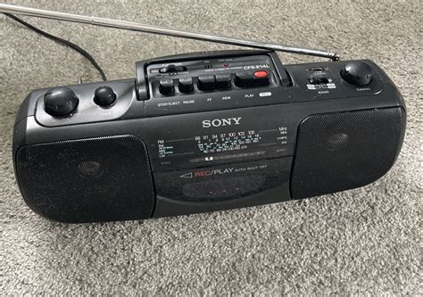 Radioodtwarzacz Kaseciak Sony Cfs E14l Boombox Lubsko Licytacja Na