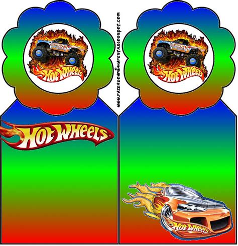 Imprimibles De Hot Wheels Ideas Y Material Gratis Para Fiestas Y