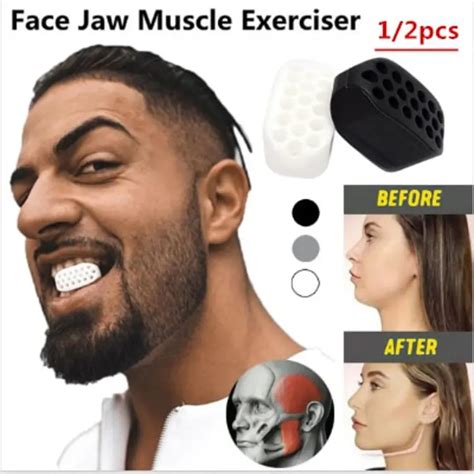 Jaw Exerciser Jawline Exercise Face Line Chin Neck Ball 58 Off