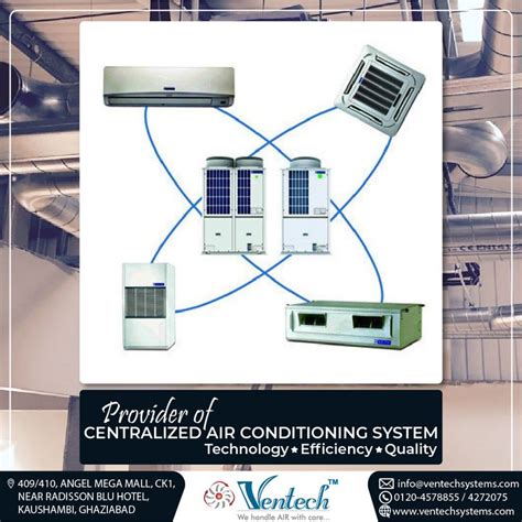 Centralized Air Conditioning System | Air conditioning system ...