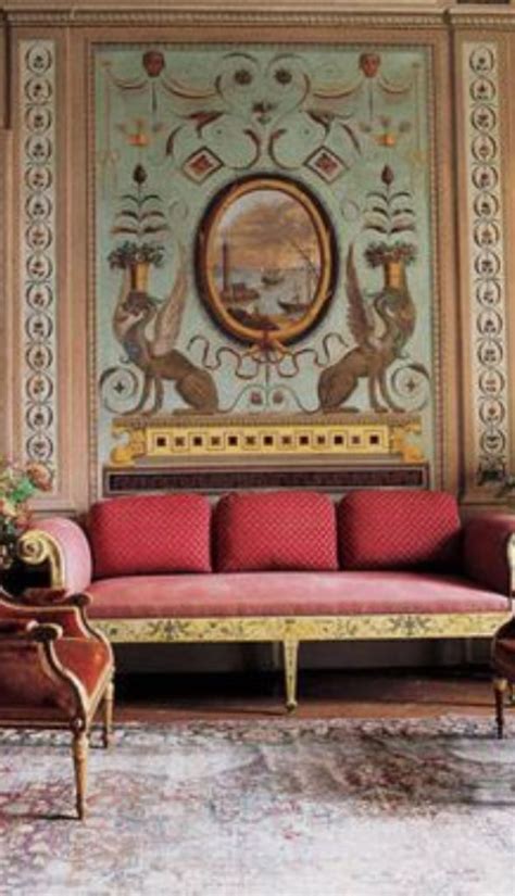 Neo Classical Trompe L Oeil Wall Panels