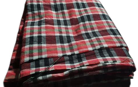 Multicolor Cotton 85inch Check Mattress Fabric 120 At Rs 60 Meter In