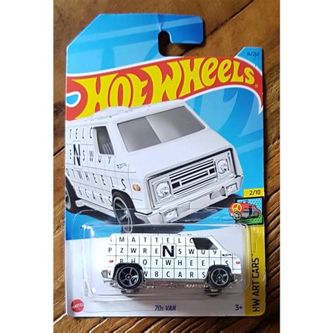 Hot Wheels S Van Branca Shopee Brasil