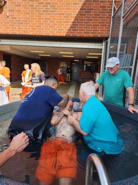 Nearly half of all inmates baptized by Marshall County Jail ministry team