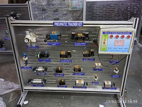 Printed Pneumatic Trainer Kit For Educational Automation Grade Semi