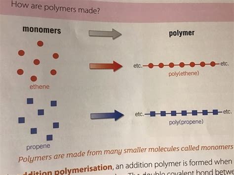 Chemistry 11 1 Polymers Addition Polymers Flashcards Quizlet