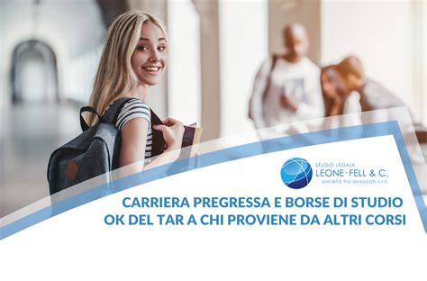 Carriera Pregressa E Borse Di Studio Ok Del Tar A Chi Proviene Da