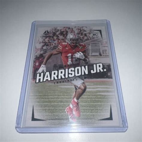 Panini Luminance Rookies Marvin Harrison Jr Rc Ebay