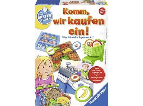 Ravensburger Komm Wir Kaufen Ein Spielen Und Lernen Mehrfarbig