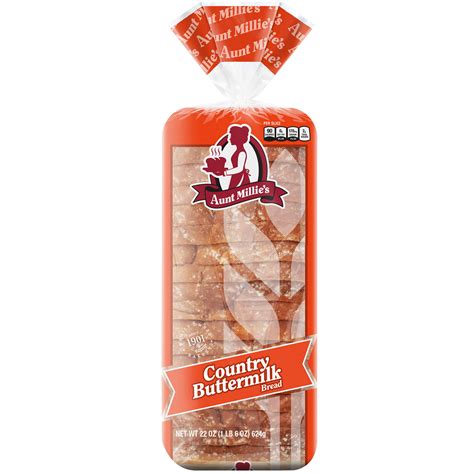 Aunt Millies Buttermilk White Bread 22 Oz