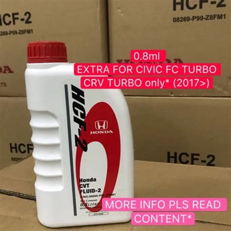 Original Honda Hcf L Cvt Fluid Civic Fc Turbo Accord Tva