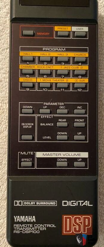 Yamaha Dsp 100 U Digital Sound Field Processor Price Drop Photo